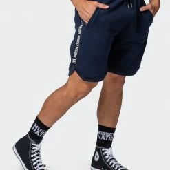 Muscle Nation MVP 8" Basketball Shorts - Navy