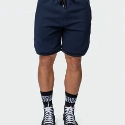 Muscle Nation MVP 8" Basketball Shorts - Navy