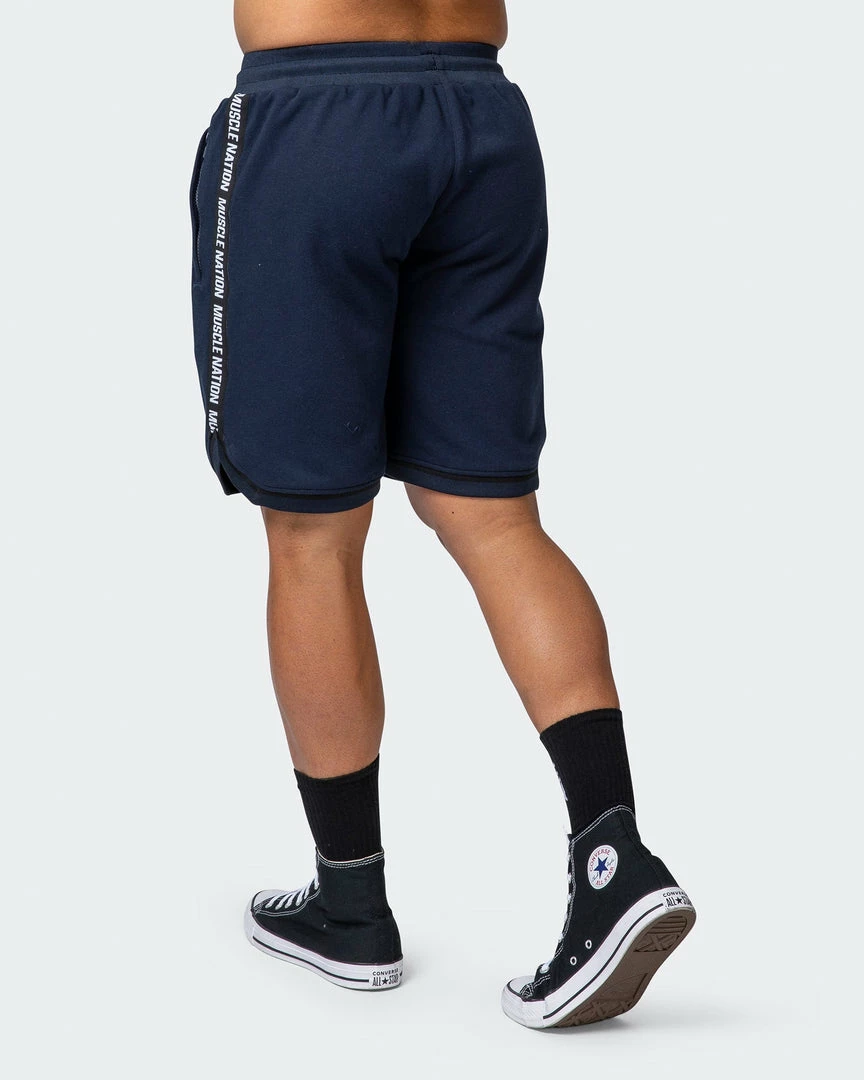 Muscle Nation MVP 8" Basketball Shorts - Navy 5 Muscle Nation MVP 8" Basketball Shorts - Navy