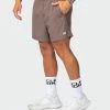Muscle Nation New Heights 4" Shorts - Dark Taupe 1 Muscle Nation New Heights 4" Shorts - Dark Taupe