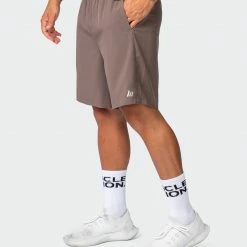 Muscle Nation 30% EOFY SALE New Heights 7" Shorts - Dark Taupe