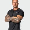 Muscle Nation 30% EOFY SALE New Heights Running Tee - Black