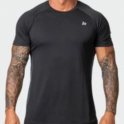 Muscle Nation 30% EOFY SALE New Heights Running Tee - Black
