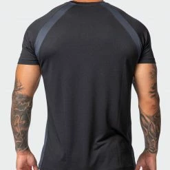 Muscle Nation 30% EOFY SALE New Heights Running Tee - Black