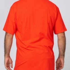 Muscle Nation Oversized Tonal Tee - Infrared Mens 13 Muscle Nation Oversized Tonal Tee - Infrared Mens