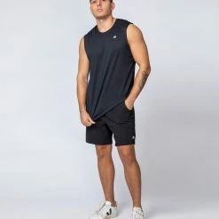 Muscle Nation Running Tank - Black