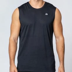 Muscle Nation Running Tank - Black