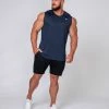 Muscle Nation Running Tank - Navy 1 Muscle Nation Running Tank - Navy