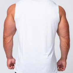 Muscle Nation Running Tank - White 12 Muscle Nation Running Tank - White