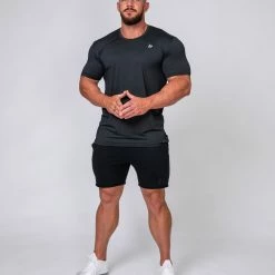 Muscle Nation Running Tee - Black