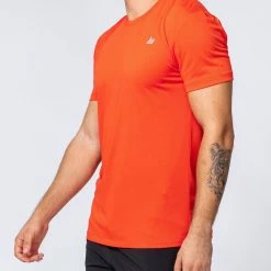 Muscle Nation Running Tee - Infrared