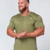 Muscle Nation Running Tee - Olive 1 Muscle Nation Running Tee - Olive