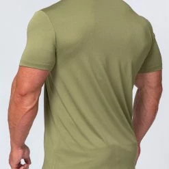 Muscle Nation Running Tee - Olive