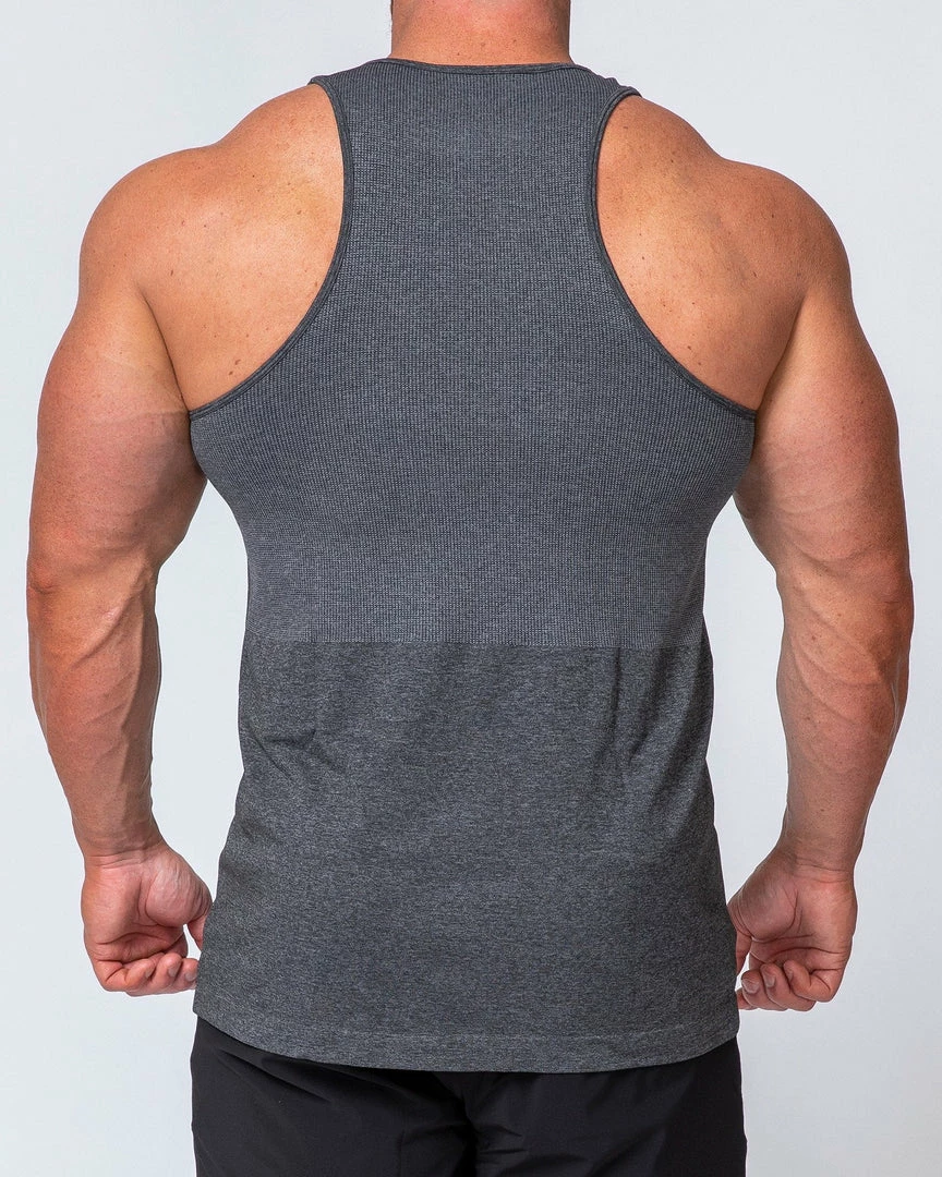 Muscle Nation Seamless Tank - Charcoal Marl 7 Muscle Nation Seamless Tank - Charcoal Marl