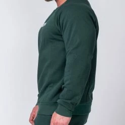 Muscle Nation Slouchy Pullover - Emerald Green Winter