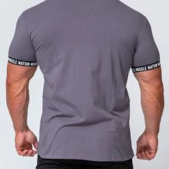 Muscle Nation Superset Tee - Sleet Grey