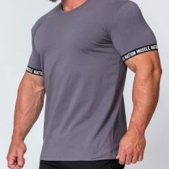 Muscle Nation Superset Tee - Sleet Grey