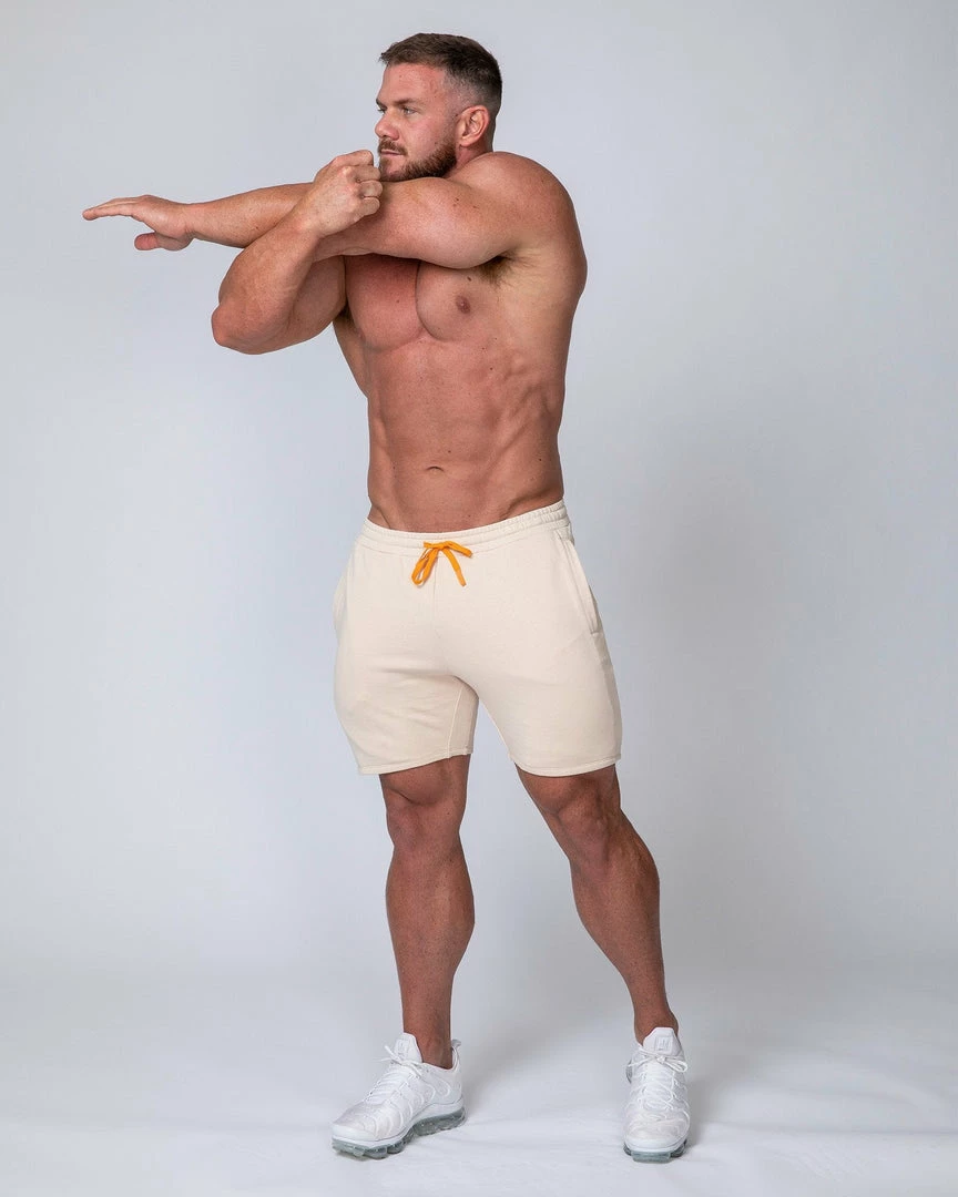 Muscle Nation Mens Surf Shorts - Sand 5 Muscle Nation Mens Surf Shorts - Sand