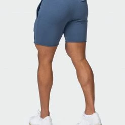 Muscle Nation In The Limelight Timeless Shorts - Denim Blue