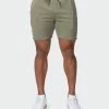 Muscle Nation Timeless Shorts - Sage Green In The Limelight 1 Muscle Nation Timeless Shorts - Sage Green In The Limelight