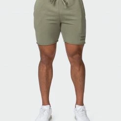 Muscle Nation Timeless Shorts - Sage Green In The Limelight