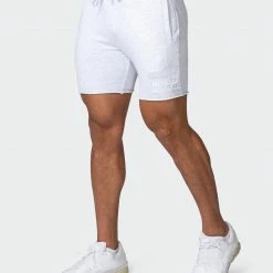 Muscle Nation In The Limelight Timeless Shorts - White Marl