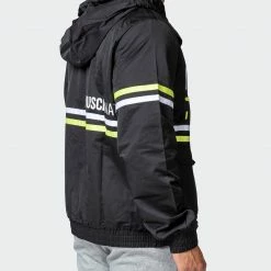 Muscle Nation Unisex Track Jacket - Black