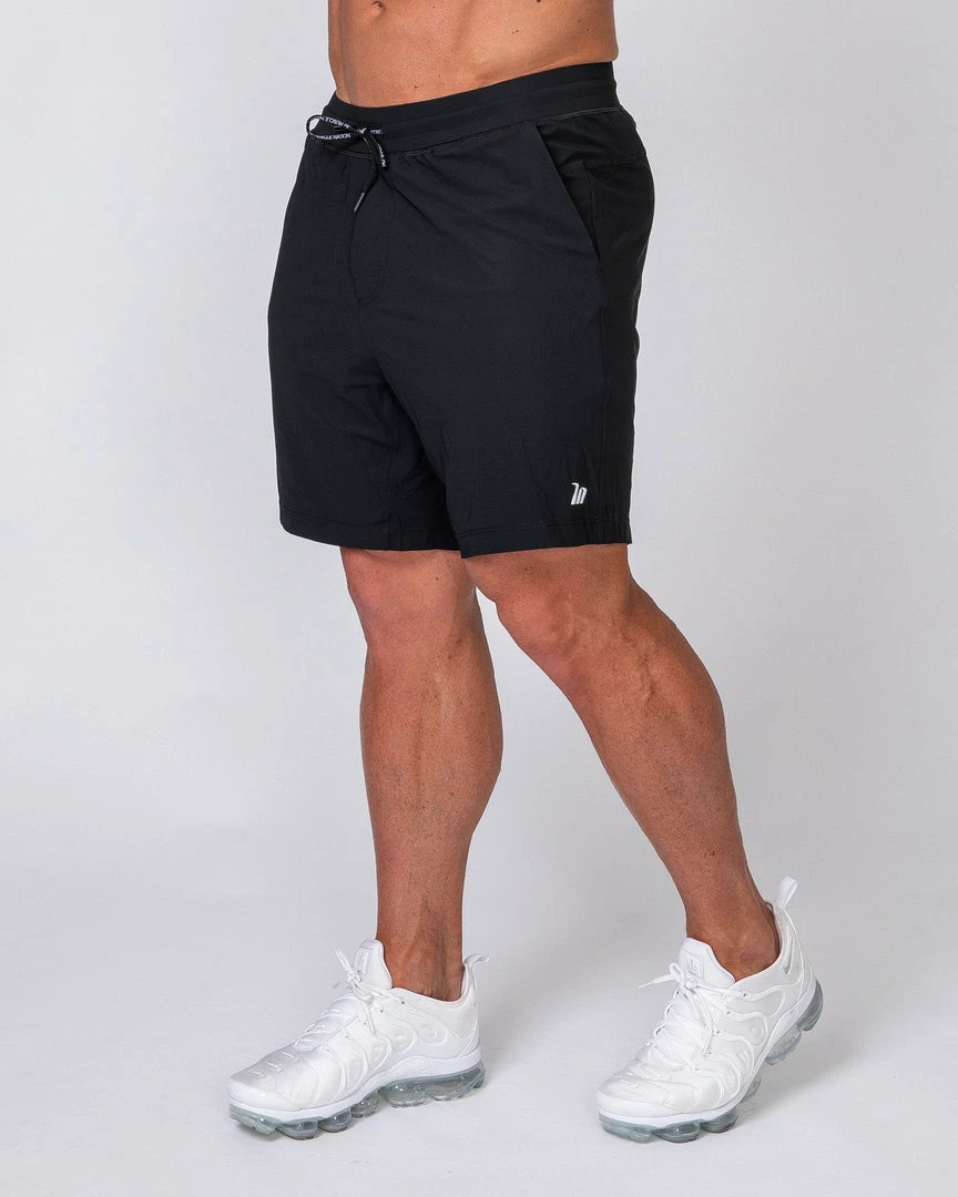 Muscle Nation Mens Training Shorts - Black 3 Muscle Nation Mens Training Shorts - Black