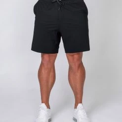 Muscle Nation Mens Training Shorts - Black