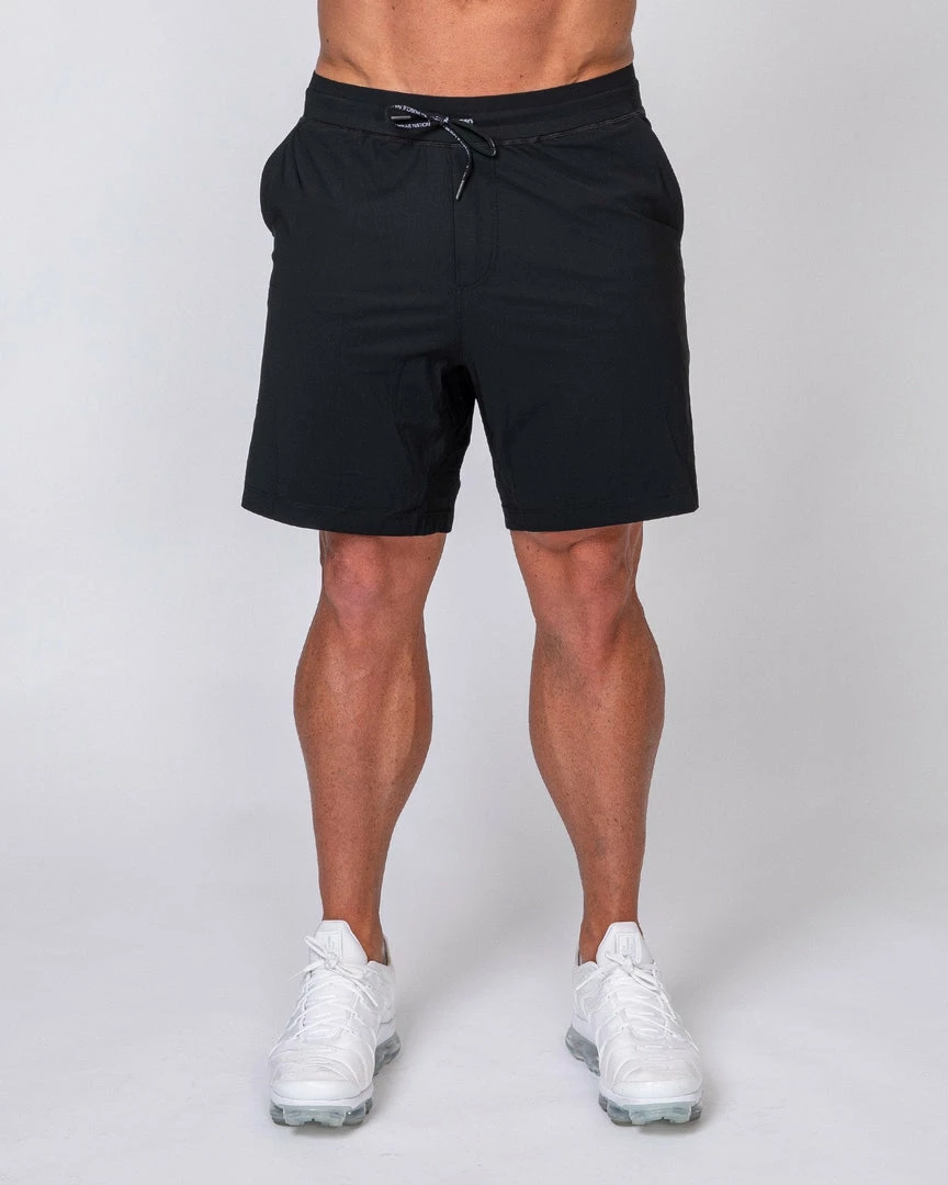 Muscle Nation Mens Training Shorts - Black 4 Muscle Nation Mens Training Shorts - Black