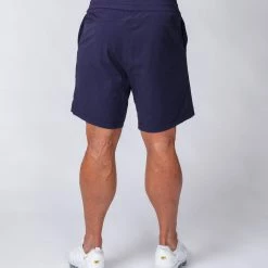 Muscle Nation Training Shorts - Navy 11 Muscle Nation Training Shorts - Navy