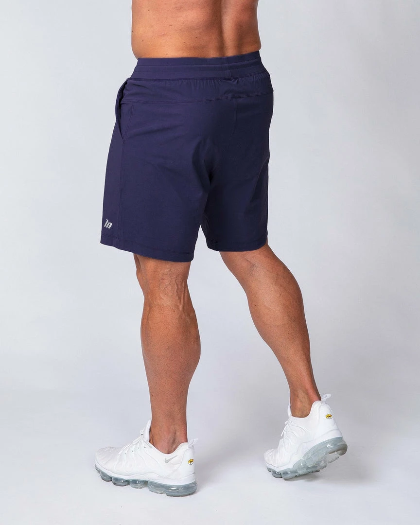 Muscle Nation Training Shorts - Navy 7 Muscle Nation Training Shorts - Navy