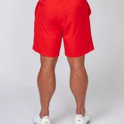 Muscle Nation Training Shorts - Red