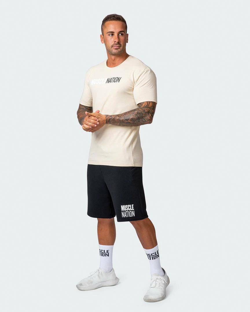 Muscle Nation Mens Unwind Shorts - Black 10 Muscle Nation Mens Unwind Shorts - Black