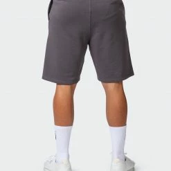 Muscle Nation Mens Unwind Shorts - Charcoal 16 Muscle Nation Mens Unwind Shorts - Charcoal