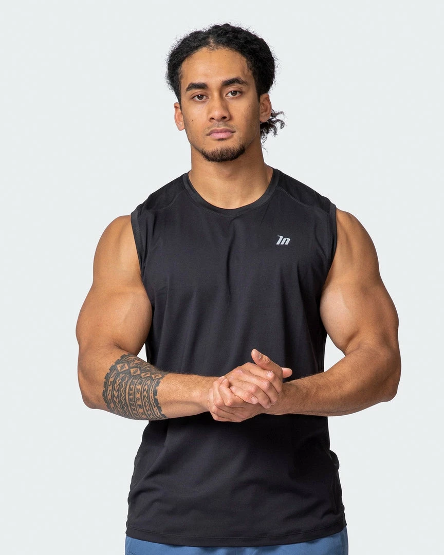 Muscle Nation Ventilation Tank - Black 3 Muscle Nation Ventilation Tank - Black