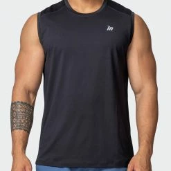 Muscle Nation Ventilation Tank - Black