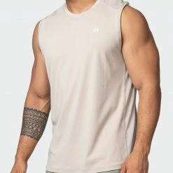 Muscle Nation In The Limelight Ventilation Tank - Bone 12 Muscle Nation In The Limelight Ventilation Tank - Bone