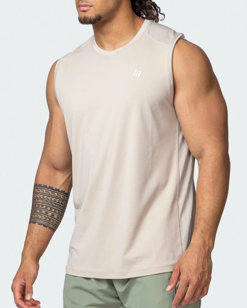 Muscle Nation In The Limelight Ventilation Tank - Bone 6 Muscle Nation In The Limelight Ventilation Tank - Bone