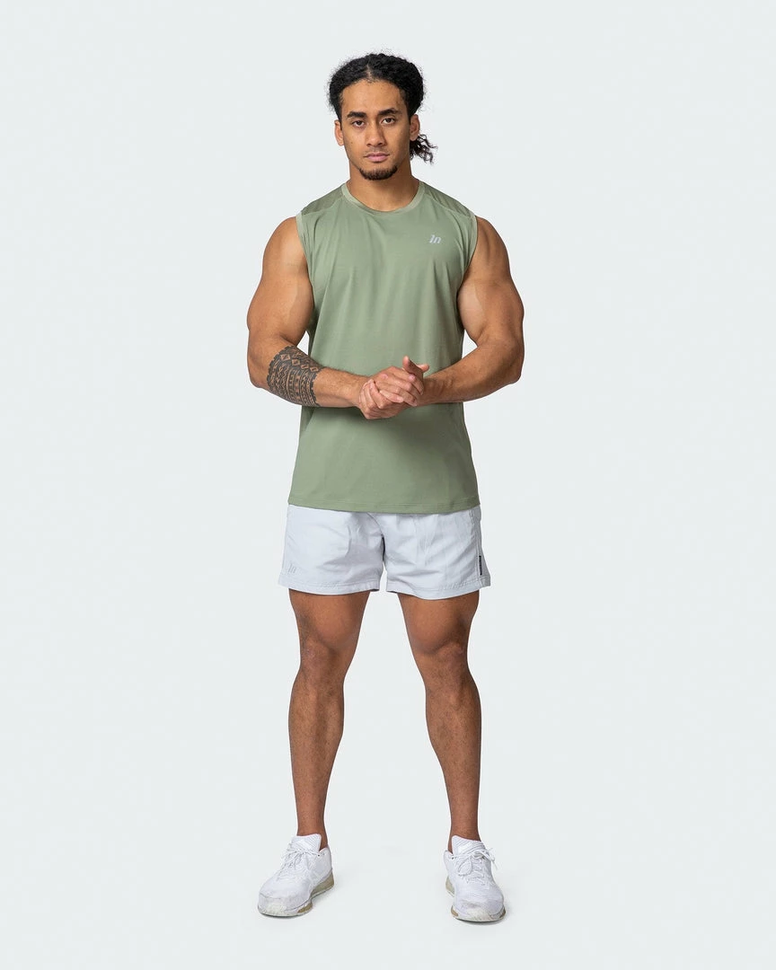 Muscle Nation Ventilation Tank - Sage Green 9 Muscle Nation Ventilation Tank - Sage Green