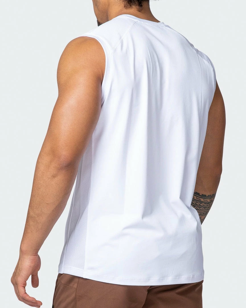 Muscle Nation Ventilation Tank - White 7 Muscle Nation Ventilation Tank - White