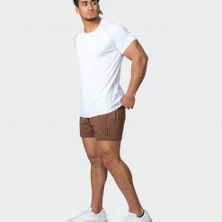 Muscle Nation Ventilation Tee - White In The Limelight