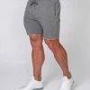 Muscle Nation Vintage Shorts - Charcoal