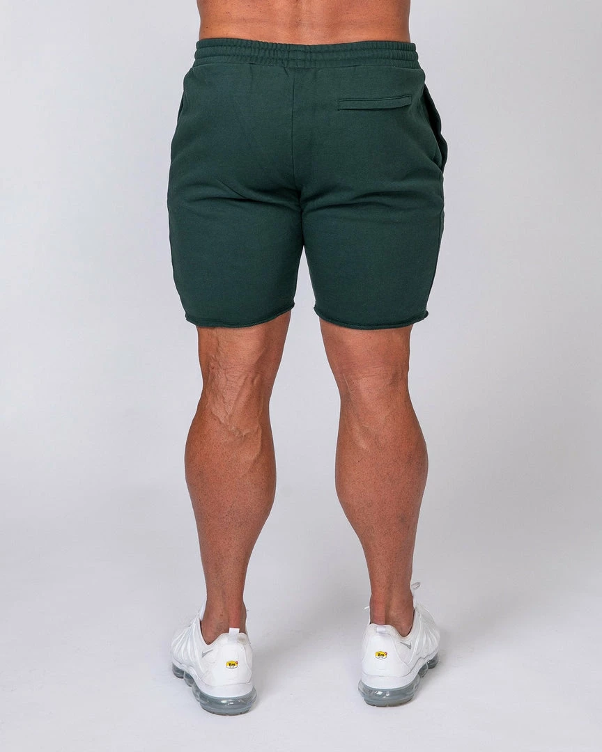 Muscle Nation Mens Vintage Shorts - Emerald Green 4 Muscle Nation Mens Vintage Shorts - Emerald Green