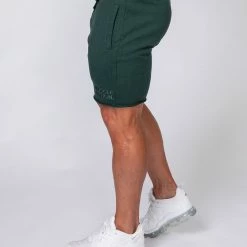 Muscle Nation Mens Vintage Shorts - Emerald Green 10 Muscle Nation Mens Vintage Shorts - Emerald Green