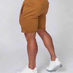 Muscle Nation Vintage Shorts - Latte