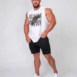 Muscle Nation Vintage Tank - Eagle Mens