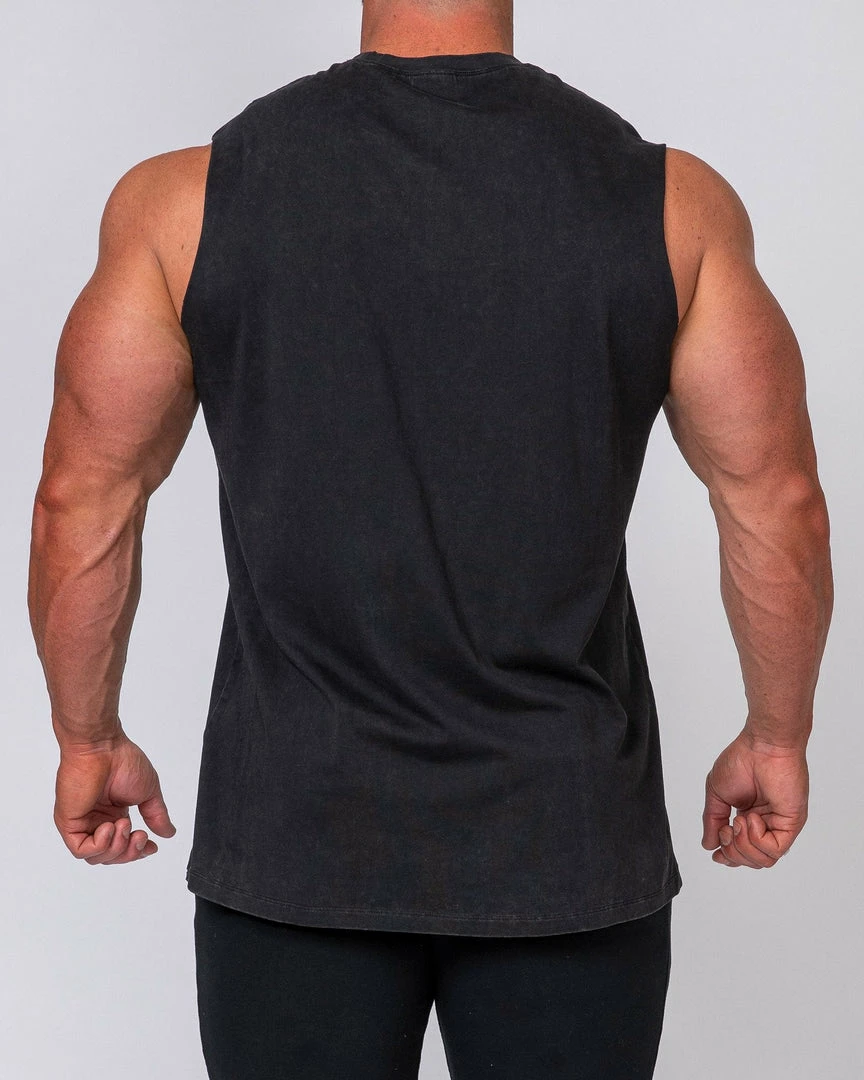 Muscle Nation Vintage Tank - Leopard 7 Muscle Nation Vintage Tank - Leopard