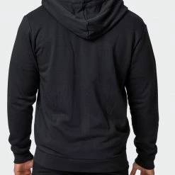 Muscle Nation Athletica Zip Up Hoodie - Black