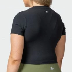 Muscle Nation MN Everyday Cropped Tee - Black